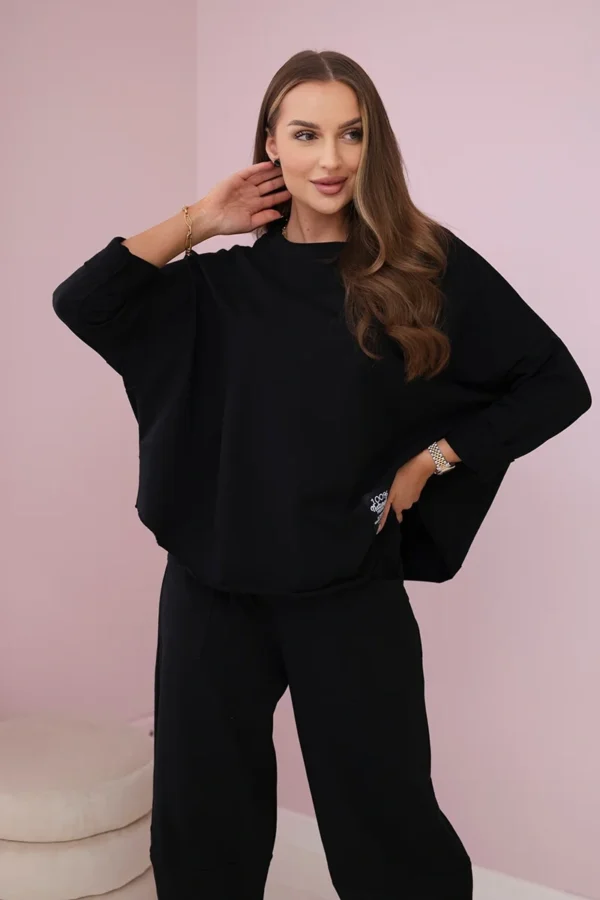 Komplet bawełniany bluza + spodnie